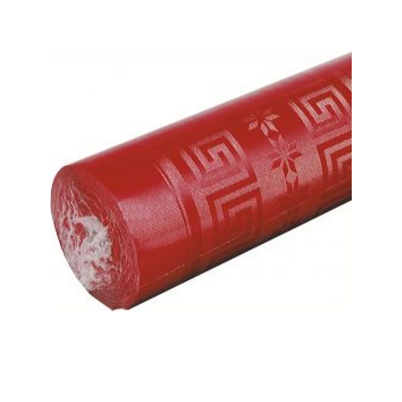 Tischrolle Damast rot 1.20 x 50m